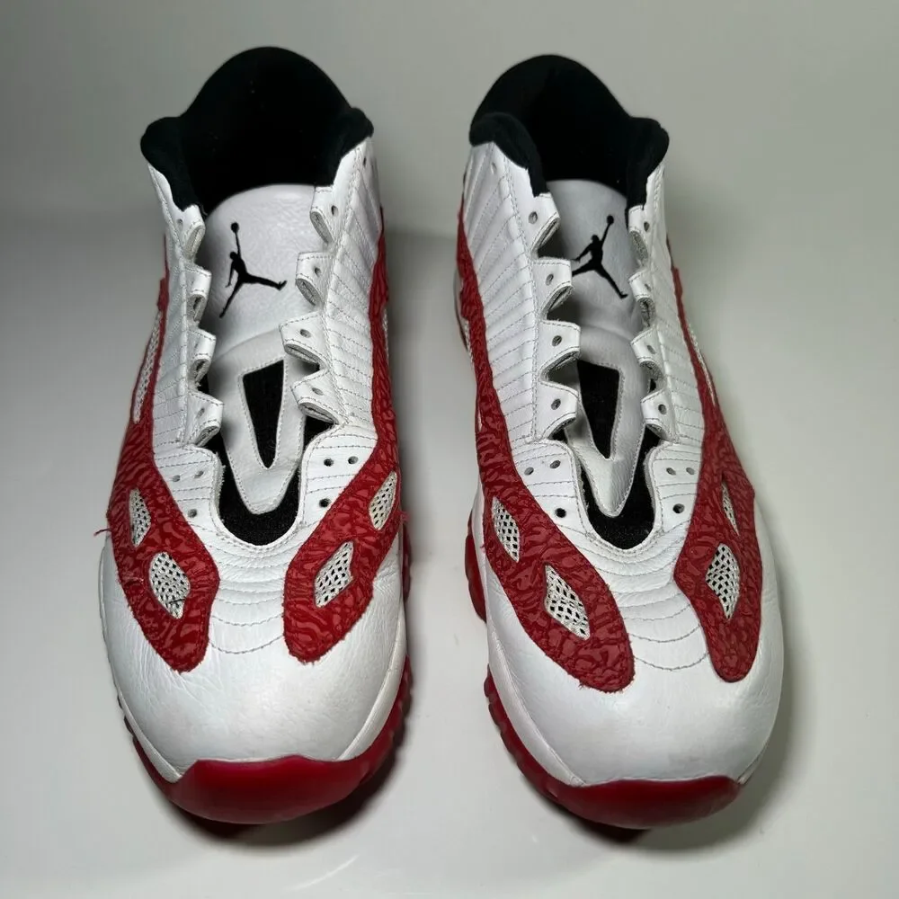 Air Jordan 11 Retro IE Low Gym Red Mens Size 18 Red White 919712-101 Basketball